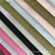 2019 eco-friendly high quality soft 95% bamboo fiber 5% spandex single jersey for underwear shirt